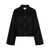 TOTÊME TOTEME Organic Cotton Cropped Jacket Black