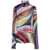 PUCCI Pucci Printed High-Neck Top PURPLE