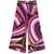 PUCCI Pucci Printed Silk Trousers Purple