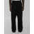 Loewe Low Crotch Trousers In Cotton Black