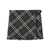 Burberry Burberry Check Wool Blend Mini Skirt GREEN