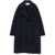 Harris Wharf London LONDON Harris Wharf London Wool Long Coat BLUE