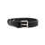 LEMAIRE Lemaire Ardillon-Buckle Leather Belt Black