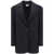 P.A.R.O.S.H. P.A.R.O.S.H. Wool Single-Breasted Blazer Jacket Black