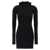 Fendi Fendi Hooded Dress Black