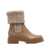 Gianvito Rossi Gianvito Rossi Leather Chelsea Boots Beige