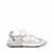 Golden Goose Golden Goose Running Dad Net And Suede Upper Leather Star And Heel Suede Spur Shoes 80185 WHITE/SILVER