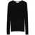 Majestic Filatures Majestic Filatures Wool And Silk Blend V-Necked Cardigan Black