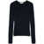 Majestic Filatures Majestic Filatures Wool And Silk Blend Crewneck Sweater BLUE