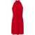 NORMA KAMALI Norma Kamali Halter-Neck Mini Dress RED