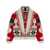 ALANUI Alanui Icon Jacquard Wool And Cashmere Cardi-Bomber RED