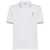 Brunello Cucinelli Brunello Cucinelli Cotton Polo With Tennis Logo WHITE