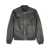 Paul Smith Paul Smith Leather Bomber Jacket VERY DARK GREEN