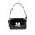 COURRÈGES Courrèges "Reedition" Crossbody Bag Black