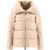 Herno Herno Faux Fur Collar Down Jacket Beige