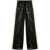 Palm Angels Palm Angels Logo Leather Effect Track Pants Black