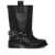 Ganni Ganni Biker Tubular Mid Shaft Boot Shoes Black