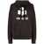 Isabel Marant Isabel Marant Étoile Mansel Logo Cotton Hoodie Black