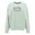 Ganni Ganni "Have A Nice Day!" Sweatshirt GREEN