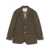 DUNST Dunst Wool Checked Blazer Jacket BROWN