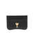 AMI Paris AMI Paris Paris Leather Card Case Black