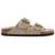 Birkenstock Narrow Fit Arizona Shearling Slides TAUPE