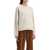 Loulou Studio In Wool And Yak Blend Pullover Sweater STONE MELANGE