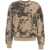 Stone Island Camouflage sweatshirt Brown