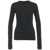 Thom / Krom Long sleeve shirt with thumb holes Black