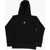 Nike Air Jordan Solid Color Hoodie With Patch Pocket Black