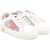 Golden Goose May Glitter And Leather Upper Leather Star And Heel WHITE