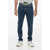 Vivienne Westwood Recycled Cotton Spray Denims With Belt Loops 15Cm Blue