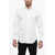 XACUS Spread Collar Solid Color Shirt White