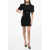 NENSI DOJAKA Cut Out Minidress With Draped Design Black