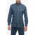 Ralph Lauren Denim Custom Fit Shirt With Button-Down Collar Blue