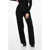 LAQUAN SMITH Pleated Tailored Pants With Sash-Belt Black