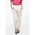 Stella McCartney Skin Free Skin Eco-Leather Sweatpants With Elastic Cuffs White