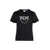 Pinko Pinko Quentin Decorative Inserts Crew-Neck T-Shirt Black