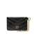 Pinko Pinko Chain Wrinkled Love Cardholder Black