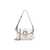 Pinko Pinko Jolene Piccola Leather Shoulder Bag Beige