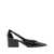 Prada Prada 55Mm Debossed-Logo Pumps Black