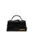 JACQUEMUS 'Le Bambino' Black Handbag With Removable Shoulder Strap In Leather Woman Black