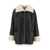 TOTÊME TOTEME Shearling And Leather Jacket Black