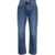 TOTÊME TOTEME Straight Leg Cropped Denim Jeans BLUE