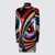 PUCCI Pucci Multicolor Viscose Mini Dress VIOLA/ROSSO