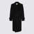 Saint Laurent Saint Laurent Black Wool Coat Black