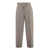 Fendi Fendi Wool Carrot-Fit Trousers Grey