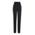 Dolce & Gabbana Black Pants With High Waist And Belt Loops In Wool Woman Black