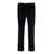 Dolce & Gabbana Black Pants With Belt Loops In Velvet Stretch Man Black