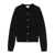 Ganni Ganni Sparkle Db Cardigan Black